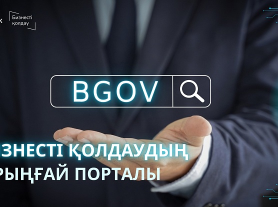 BGOV.KZ – БИЗНЕСТІ ҚАРЖЫЛАЙ ҚОЛДАУДЫҢ БІРЫҢҒАЙ ТЕРЕЗЕСІ